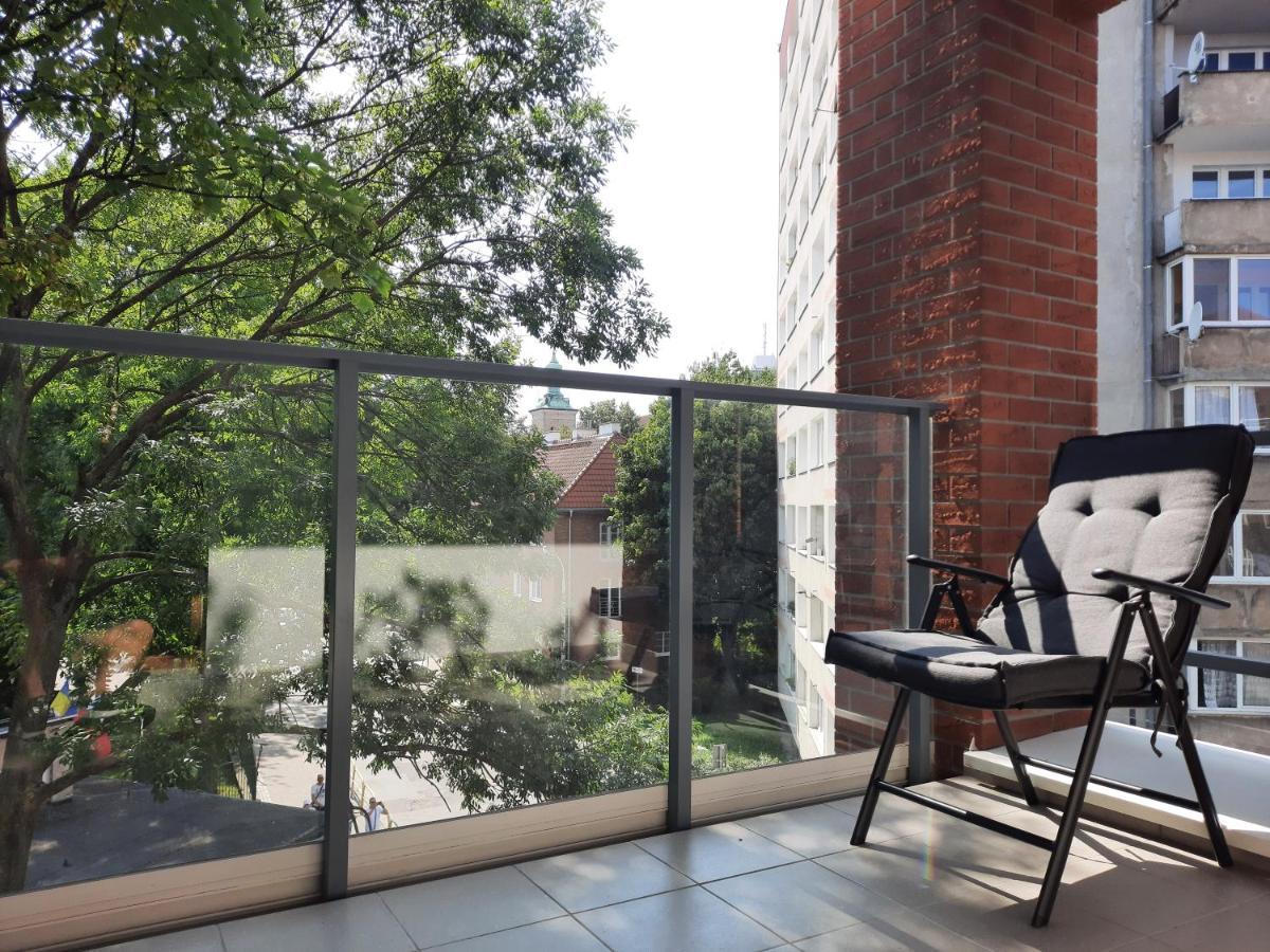 Gdansk Centrum - Apartament 3 - Pokojowy Z Duzym Tarasem Екстериор снимка