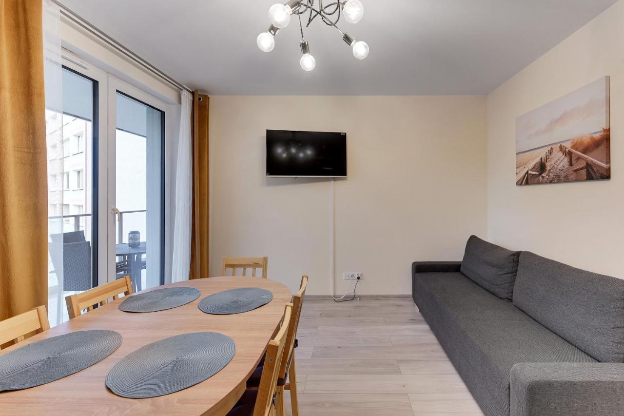 Gdansk Centrum - Apartament 3 - Pokojowy Z Duzym Tarasem Екстериор снимка