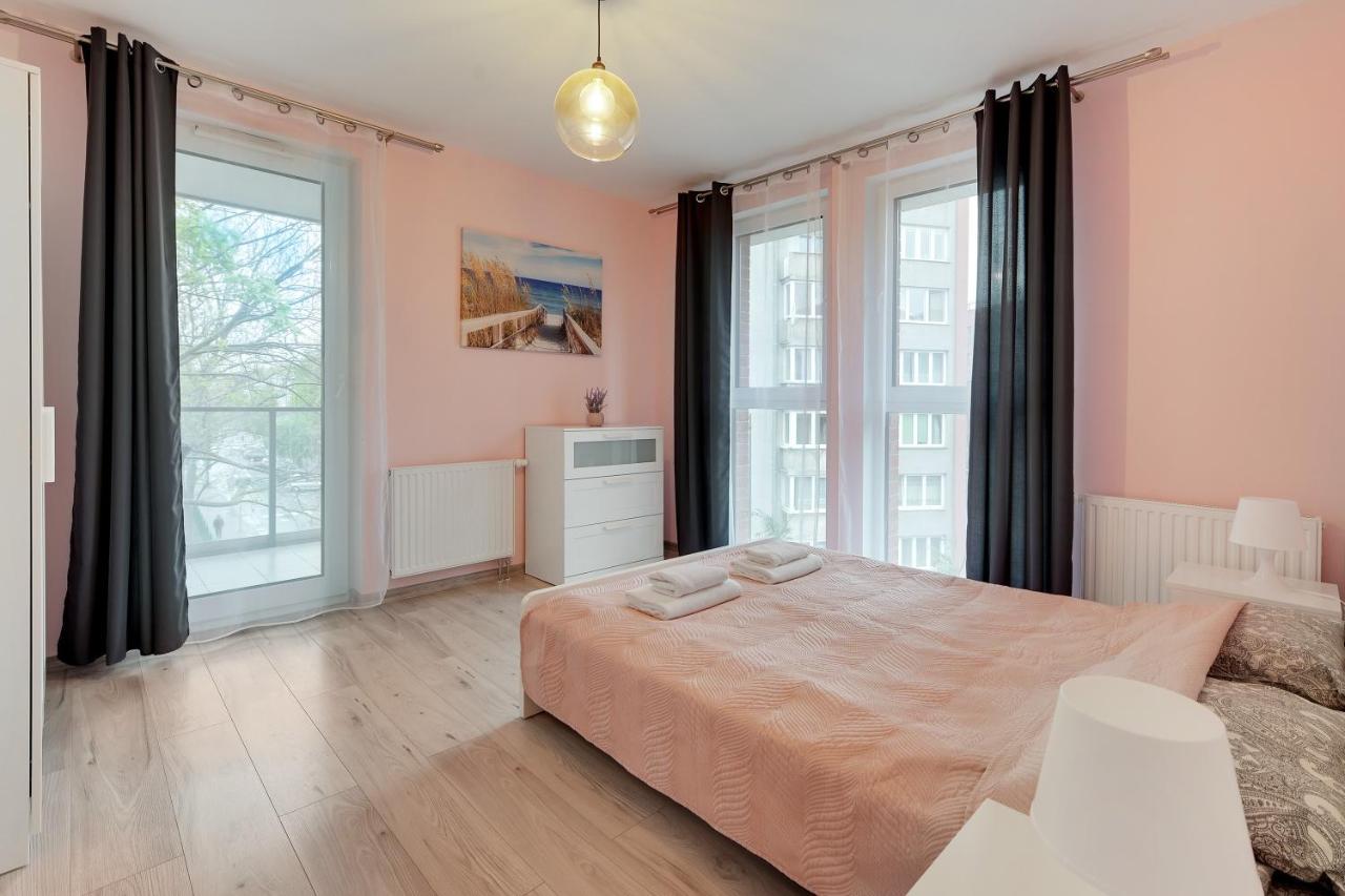 Gdansk Centrum - Apartament 3 - Pokojowy Z Duzym Tarasem Екстериор снимка