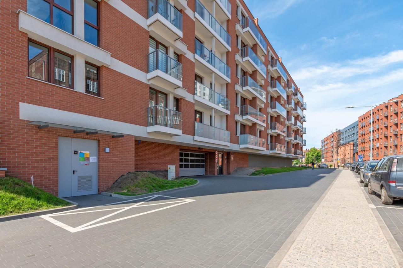 Gdansk Centrum - Apartament 3 - Pokojowy Z Duzym Tarasem Екстериор снимка