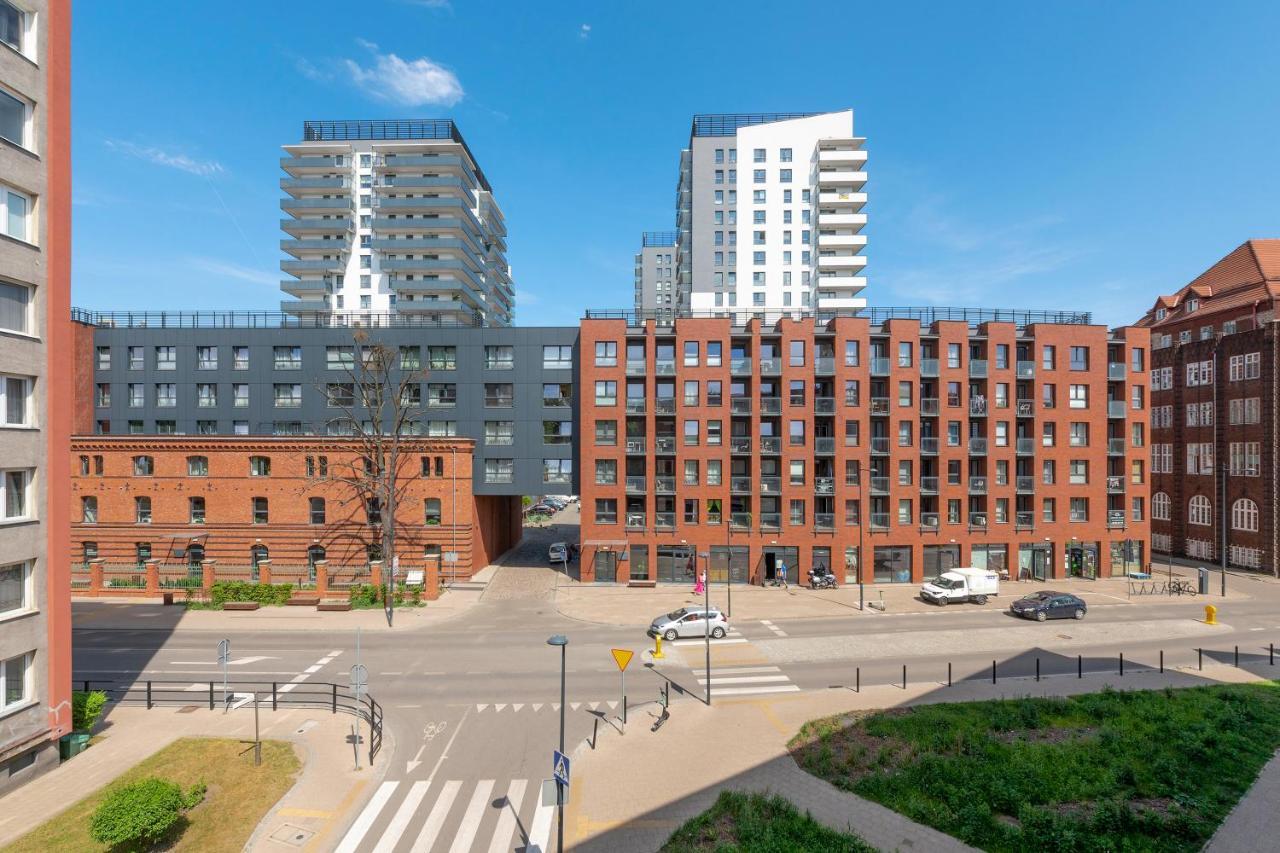Gdansk Centrum - Apartament 3 - Pokojowy Z Duzym Tarasem Екстериор снимка