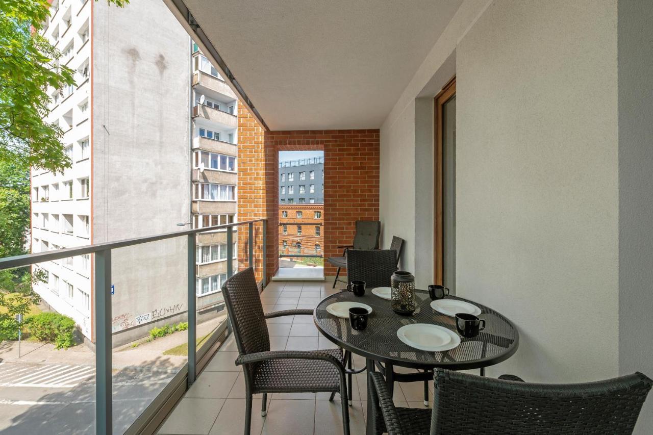 Gdansk Centrum - Apartament 3 - Pokojowy Z Duzym Tarasem Екстериор снимка